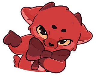 Sticker @TgSticker Адский Козлёныш без текста - 2