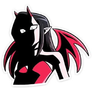 Sticker Адская парочка :: @stickroom - 6