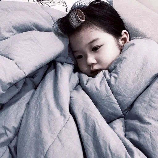 человеческое лицо кровать Человек