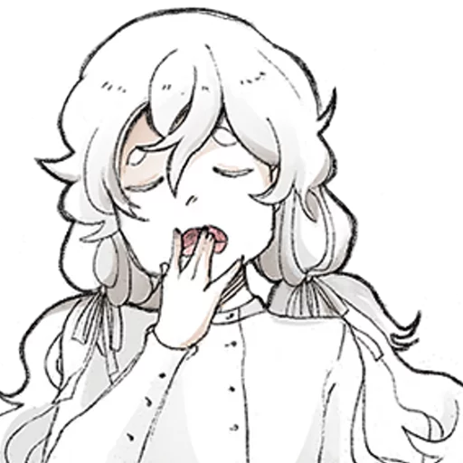 sketch anime illustration