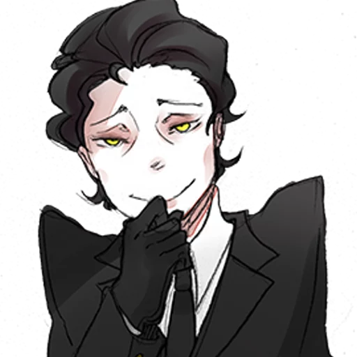 аниме эскиз иллюстрация