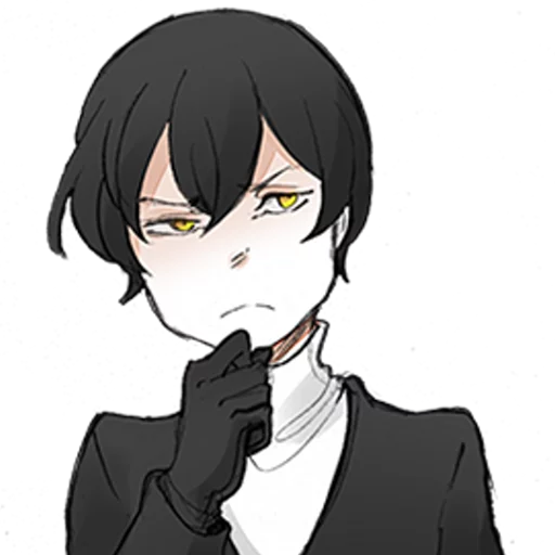 аниме мультфильм человеческое лицо