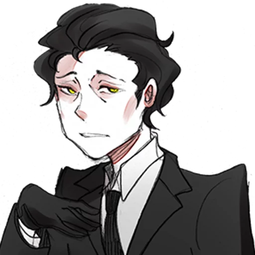 аниме мультфильм человеческое лицо