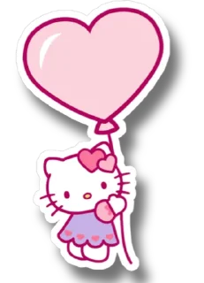 Стикер ♡︎;; 𝗵𝗲𝗹𝗹𝗼 𝗸𝗶𝘁𝘁𝘆 - 3