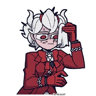 Стикер helltaker - 8