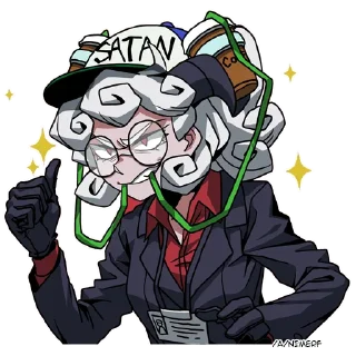 Стикер helltaker - 10