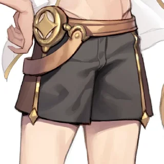 Стикер итэр любит альбедо - 8