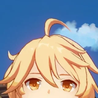 Стикер итэр любит альбедо - 4