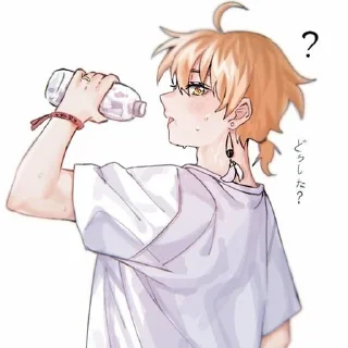 Стикер итэр любит альбедо - 0