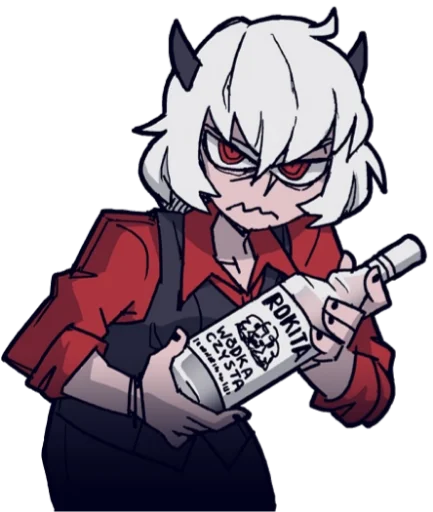 Стикер HellTaker - 6