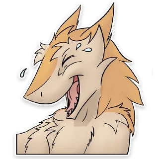 Стикер Heny the Sergal - @Henyckma - 11