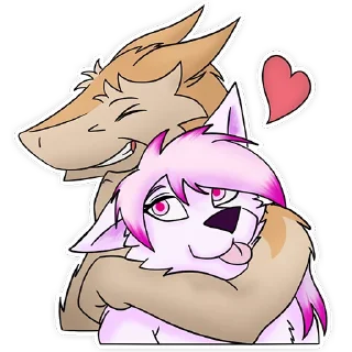 Стикер Heny the Sergal - @Henyckma - 7