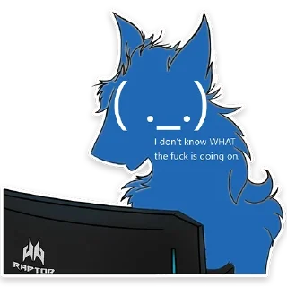 Стикер Heny the Sergal - @Henyckma - 8