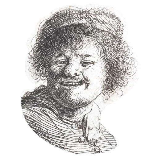 sketch drawing human face