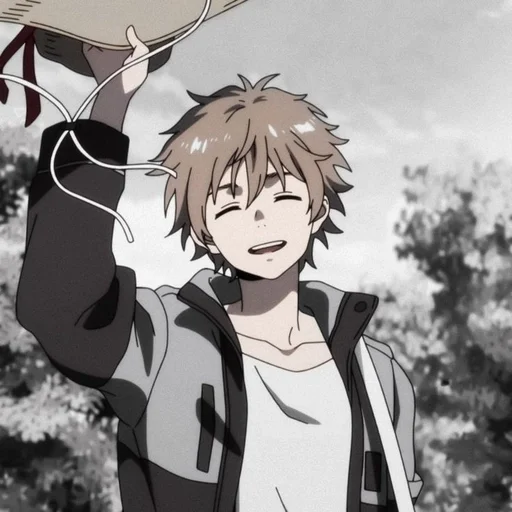 аниме мультфильм человеческое лицо