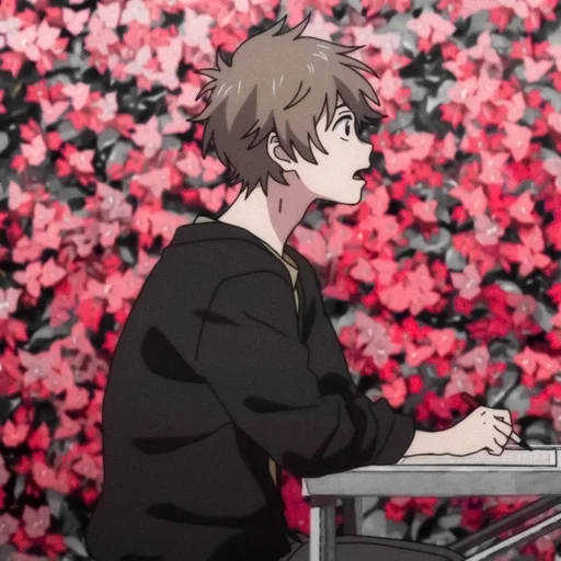 аниме мультфильм цветок