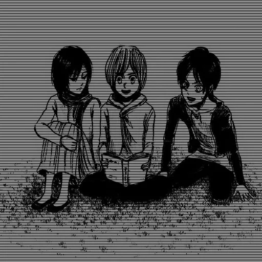 Стикер *.✧AOT MANGA *.✧ @anime_sticks :: @fStikBot - 11