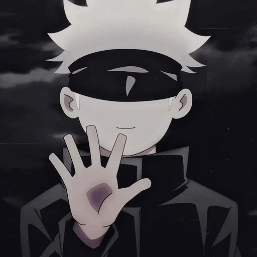 Стикер ˳°˳✧SATORU GOJO✧∘˚˳ @anime_sticks :: @fStikBot - 0