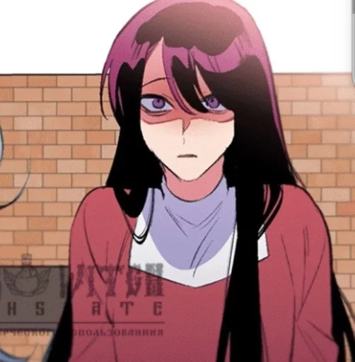 anime cartoon human face