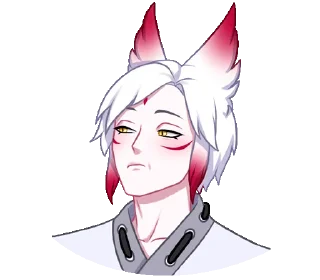 Стикер Хидэ без надписей (@TgSticker) - 2