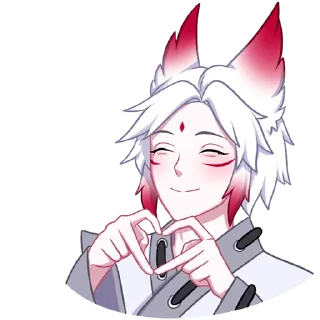 Стикер Хидэ без надписей (@TgSticker) - 8