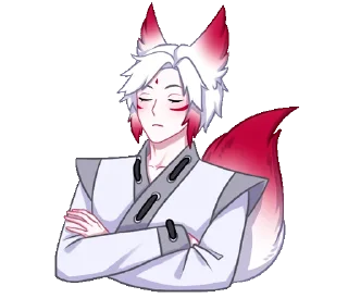 Стикер Хидэ без надписей (@TgSticker) - 6