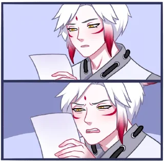 Стикер Хидэ без надписей (@TgSticker) - 7