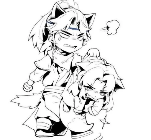 sketch line art illustration