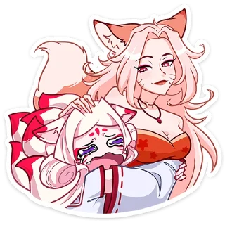 Sticker Старшая жрица Кумико @TgSticker - 9