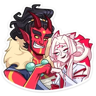 Sticker Ст. жрица Кумико @Nyasticks - 9