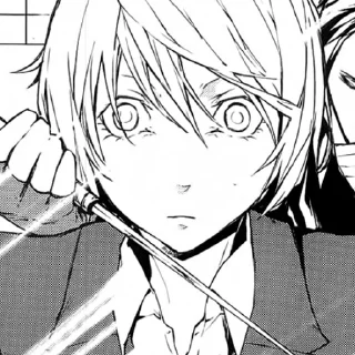 Sticker хигучи.♡ @literaturebotbsd - 5