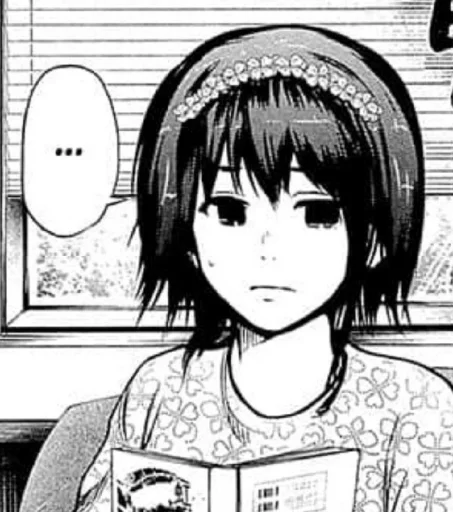 Sticker 笛口 雛実 by @tokyoghoulstickers - 2