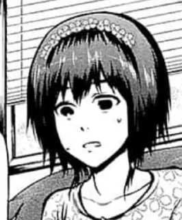 Sticker 笛口 雛実 by @tokyoghoulstickers - 6