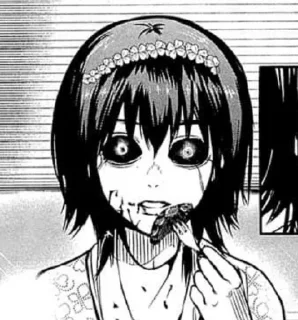 Sticker 笛口 雛実 by @tokyoghoulstickers - 3