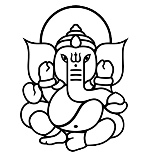 Стикер hindusymbol - 1