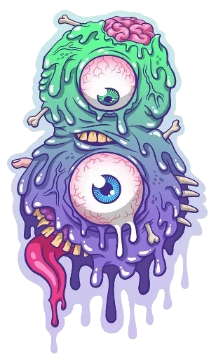 Стикер hipsterart - 1