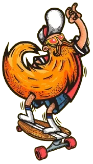 Стикер Hipster Art @stickersb2b - 8