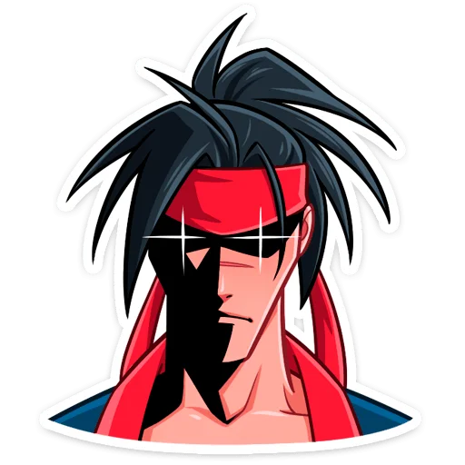 Sticker Самурай Хиро :: @stickroom - 5