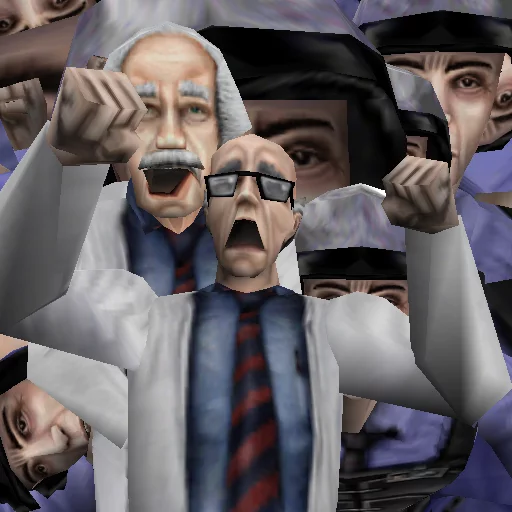 Half-Life starter pack - человеческое лицо