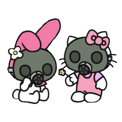 Стикер котички пусички - 7