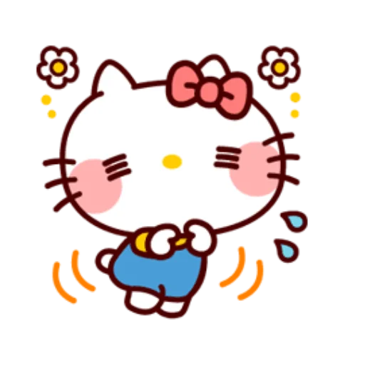 Стикер котички пусички - 4