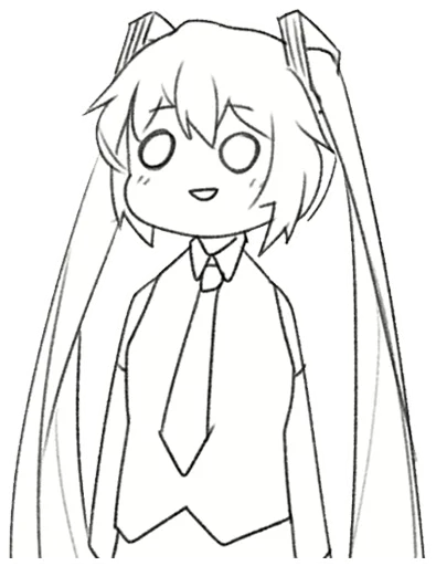 Sticker Hatsune Miku by @LawKraft - 7