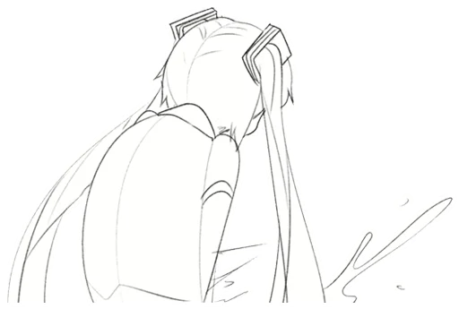 Sticker Hatsune Miku by @LawKraft - 6