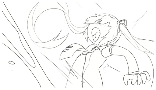 Sticker Hatsune Miku by @LawKraft - 3