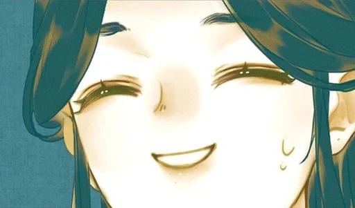 мультфильм аниме человеческое лицо