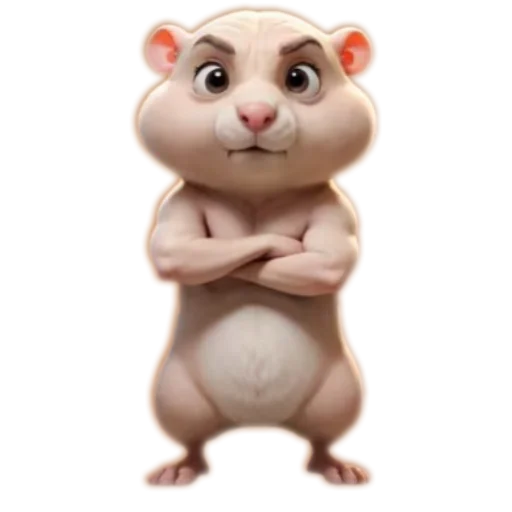 Sticker hmsterkombat - 1