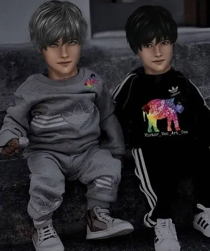 person human face clothing