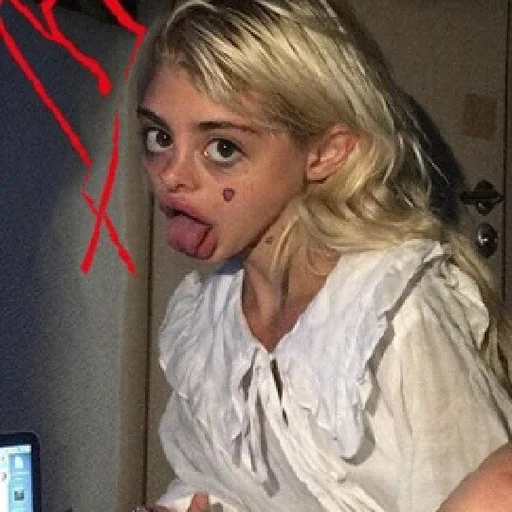 person human face clothing