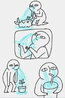 Sticker спаси и сохрани - 6