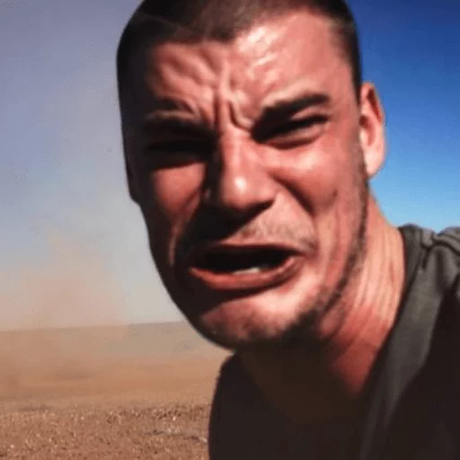 human face sky person